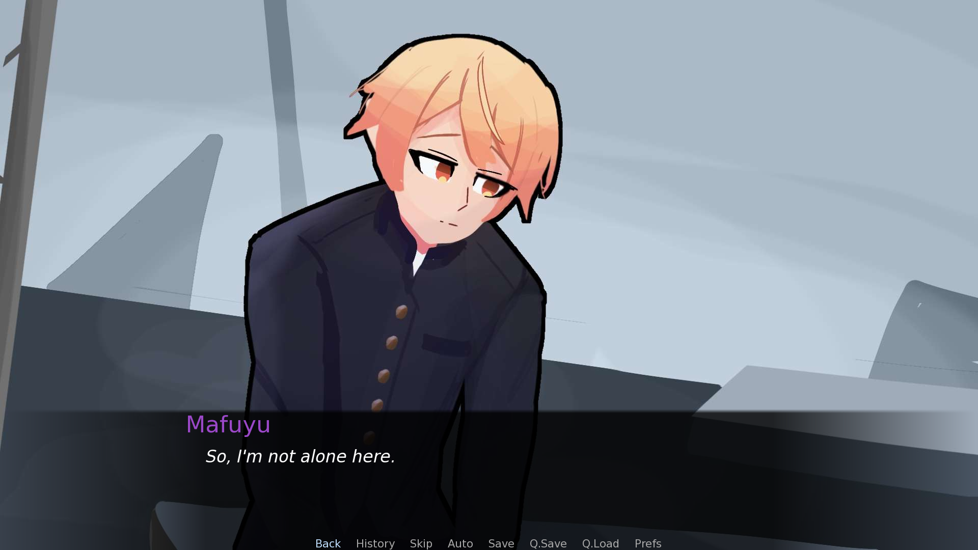 Screenshot 3 for Project Sekai Fangame - Mafukasa VN - A Blank World