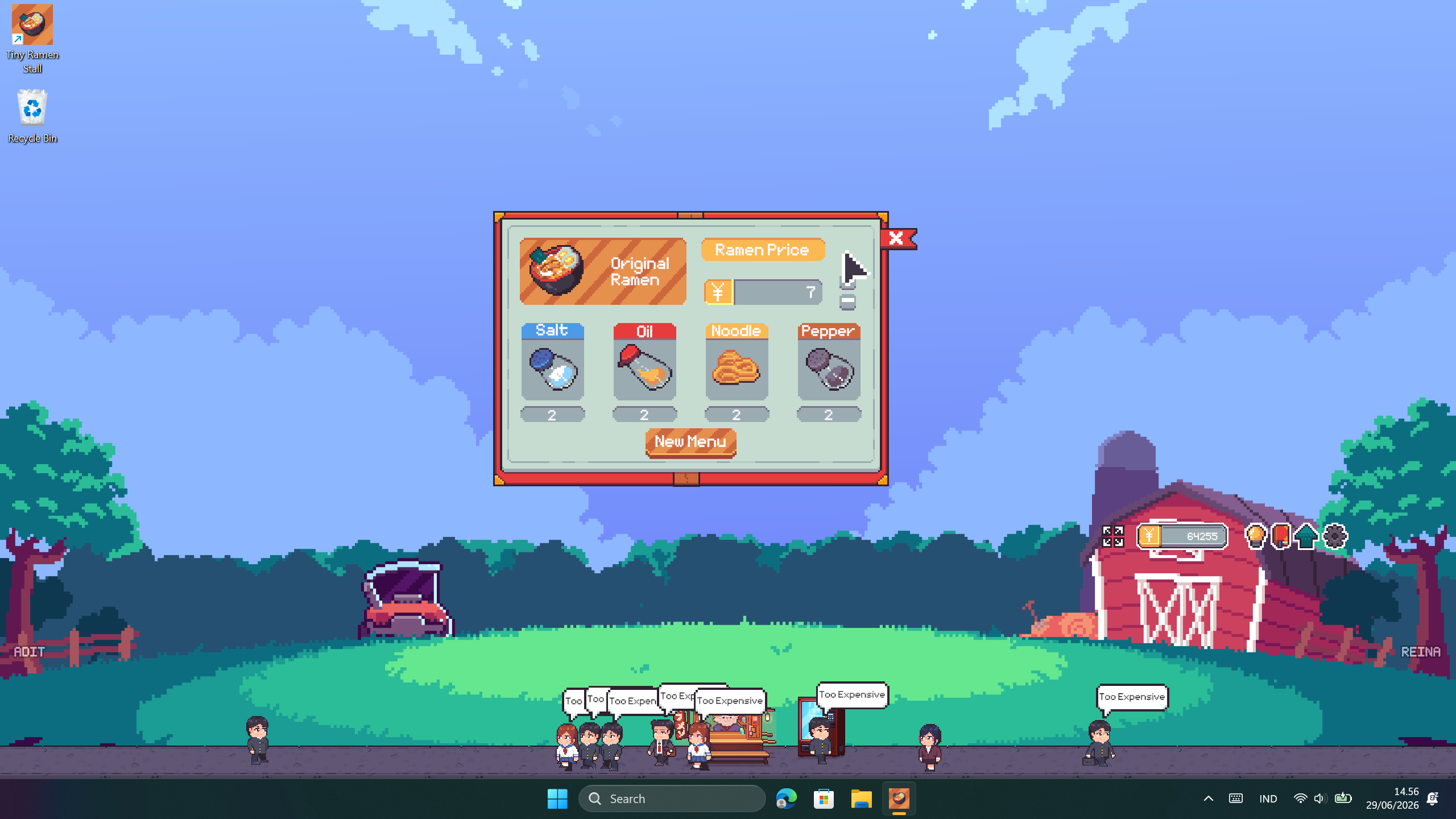 Screenshot 4 for Desktop Ramen Tycoon