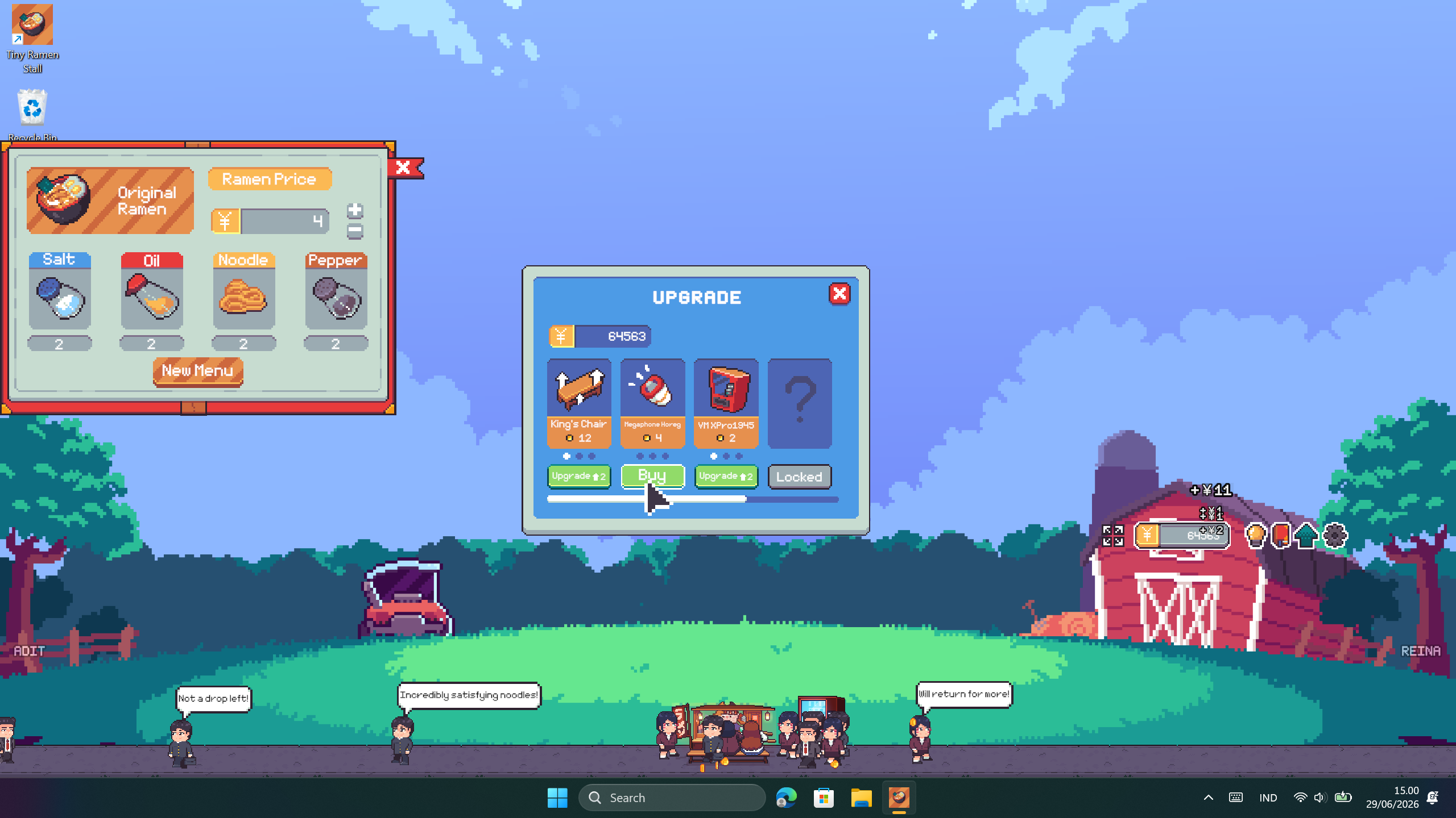 Screenshot 7 for Desktop Ramen Tycoon