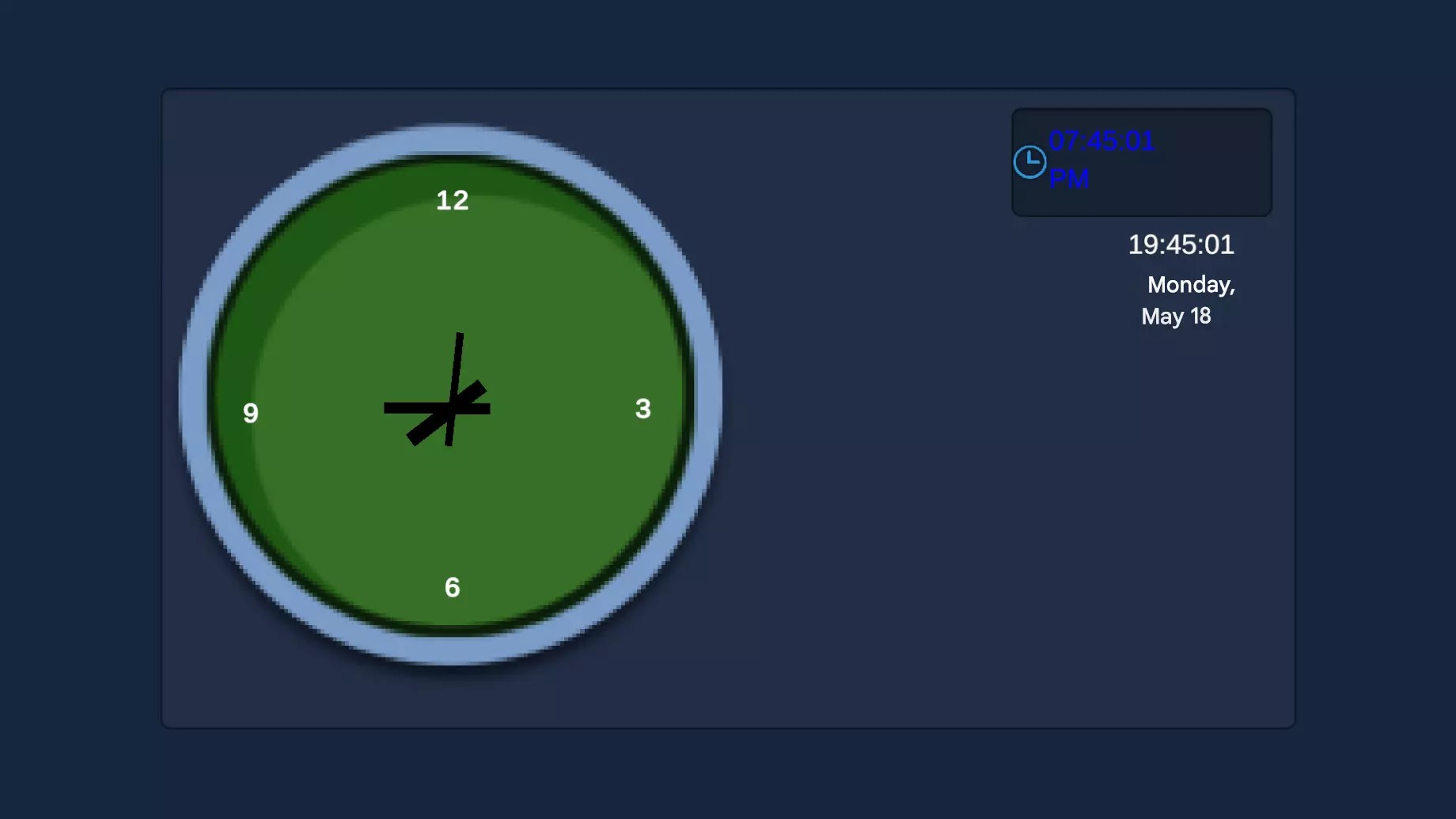 Static Hour Game In-Game Clock / Calendar System by SomeTimesAtNight