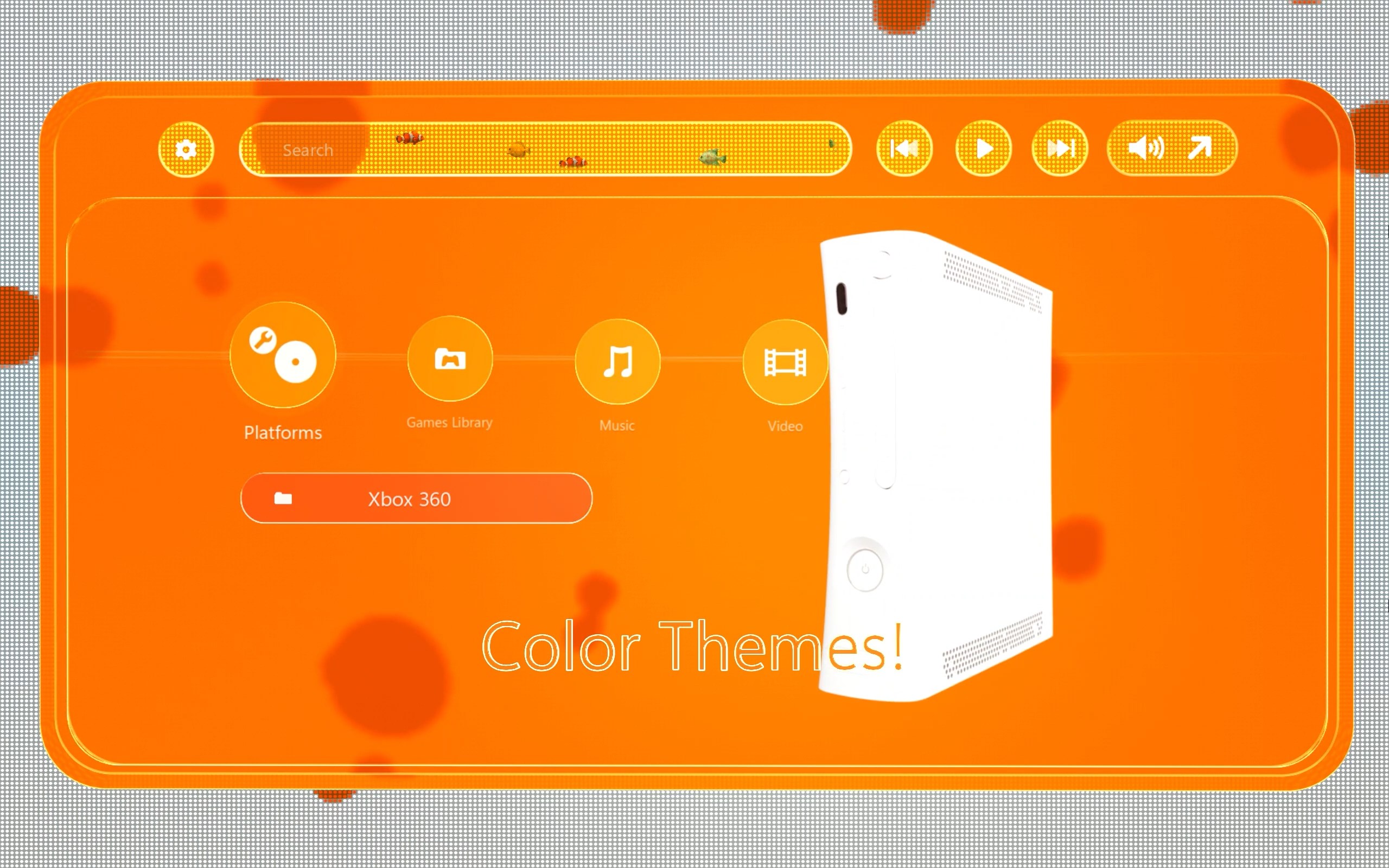 Screenshot 2 for Gloss Frutiger Launcher