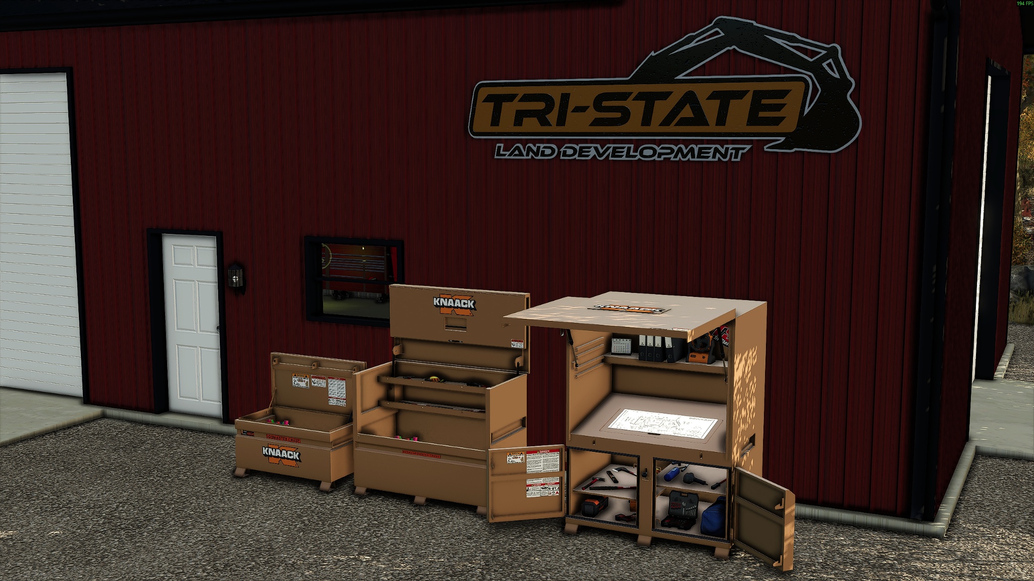 Screenshot 3 for FS25 Knaack Jobsite Pack
