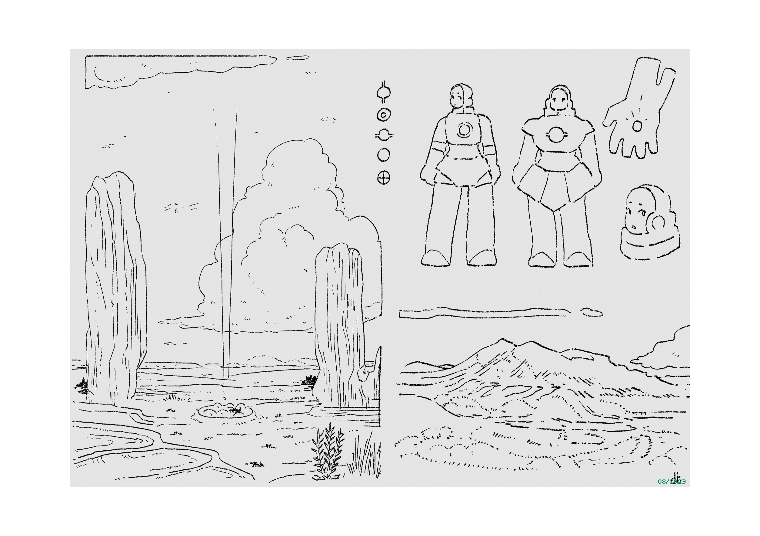 Screenshot 3 for Palm Leaves: Sketchbook 2022-2025