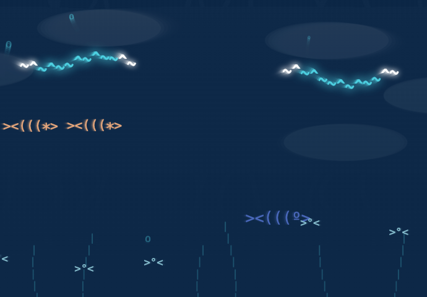 Screenshot 2 for ascii fishing game