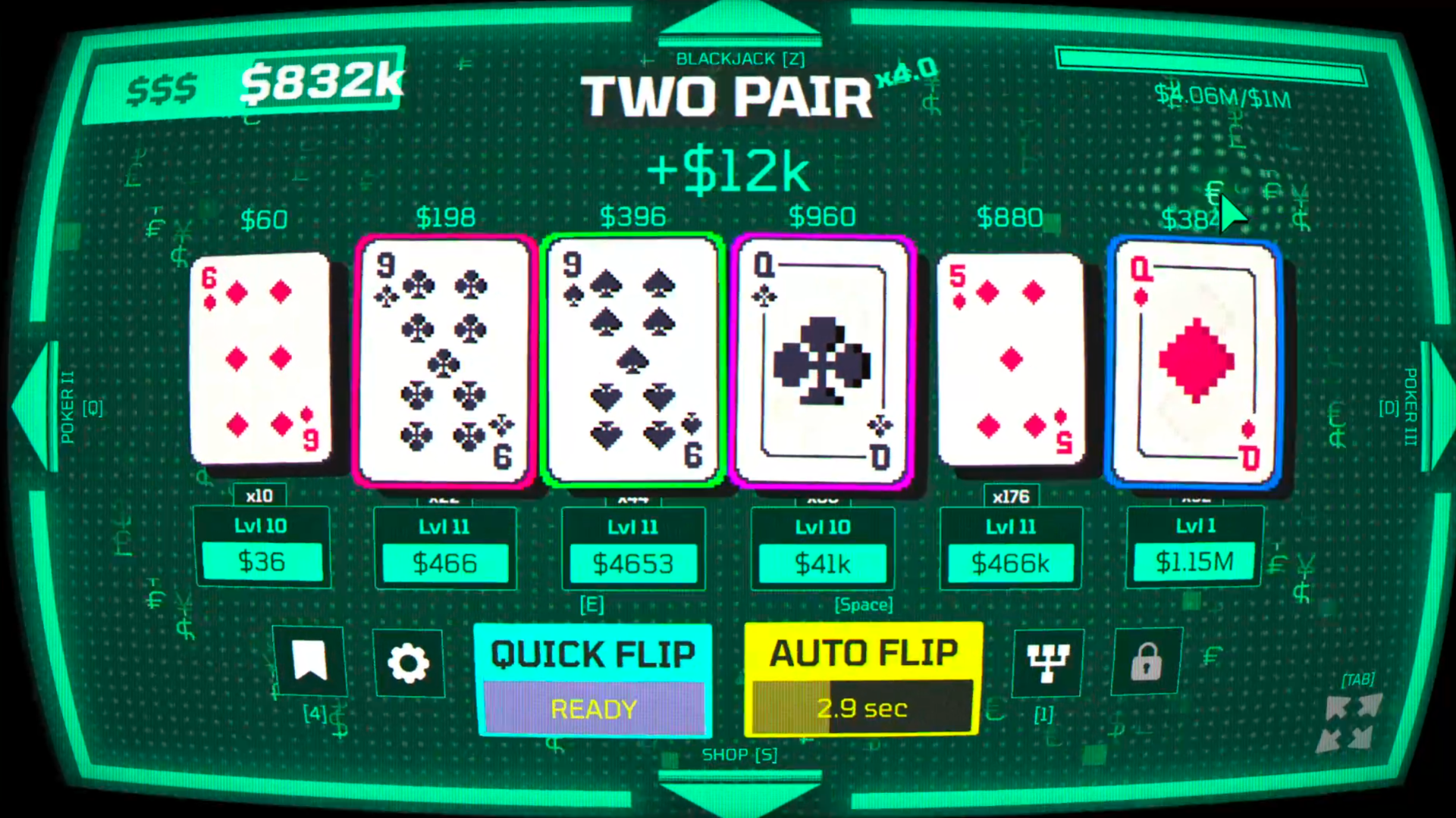 Screenshot 2 for [Demo] A Game About Flipping Cards