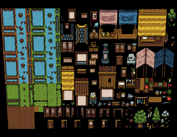 Dev log - Three Kingdoms Lousang Market Tileset V1.0 - Three Kingdoms ...