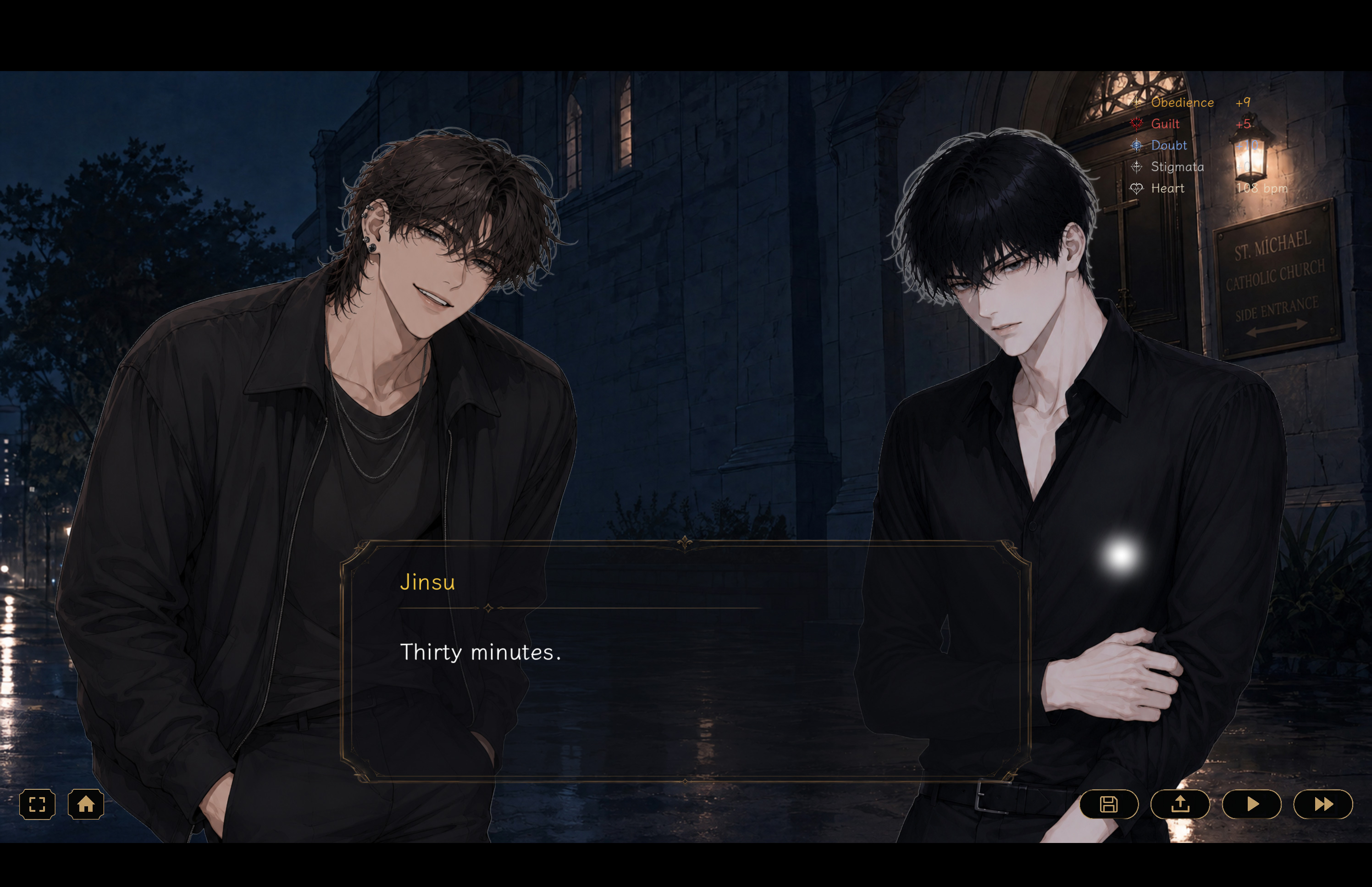 Screenshot 4 for Funeral of Paradise - Gay Yaoi (18+) [DEMO]