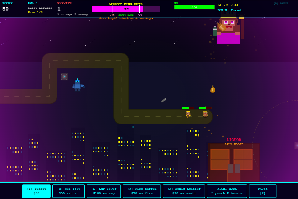 Screenshot 3 for Monkey King vs. Drunken Cyborg