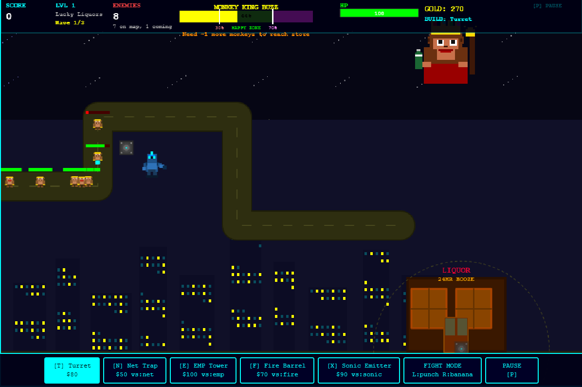 Screenshot 4 for Monkey King vs. Drunken Cyborg