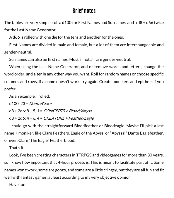 Screenshot 3 for Absolutely Awesome Fantasy Names and Names Generator