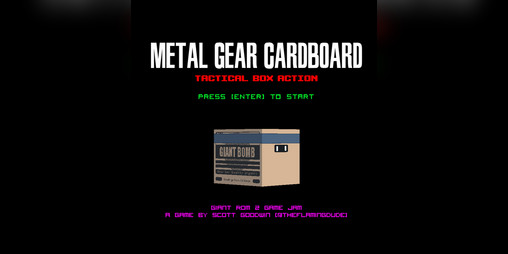 Cover image for Metal Gear Cardboard