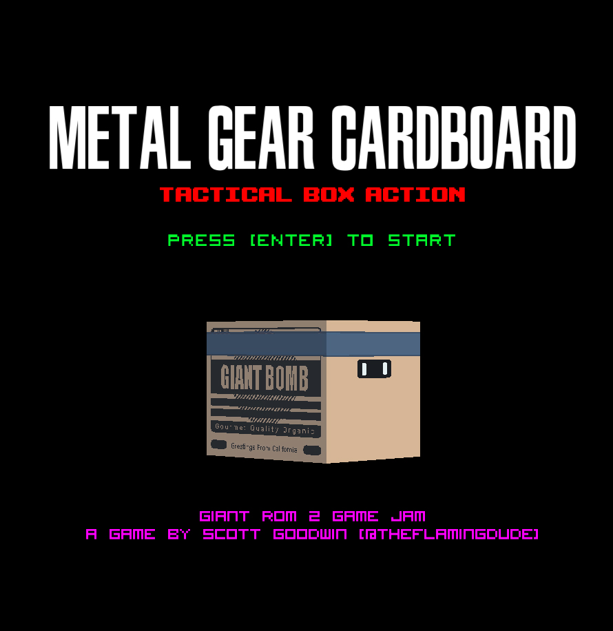 Metal Gear Cardboard