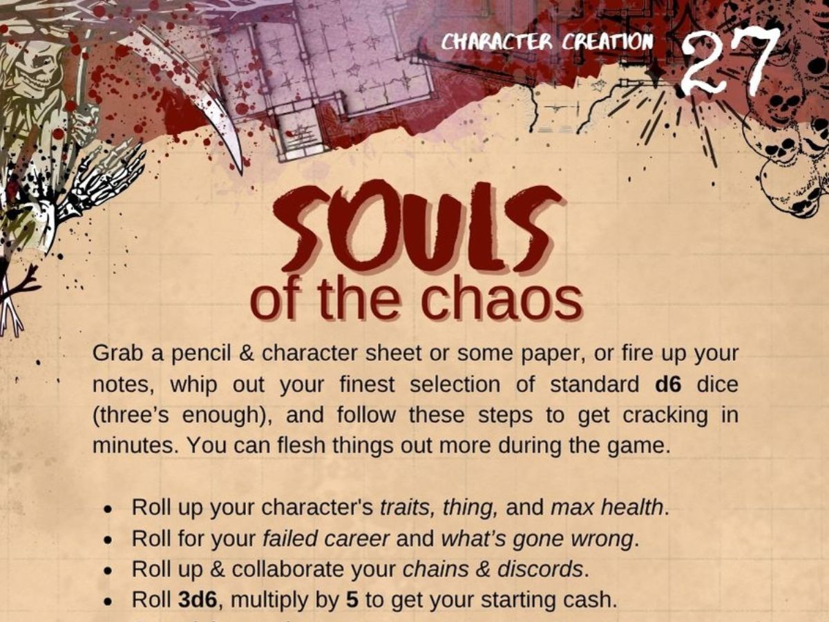 Screenshot 3 for The Chaos Card Deck TTRPG