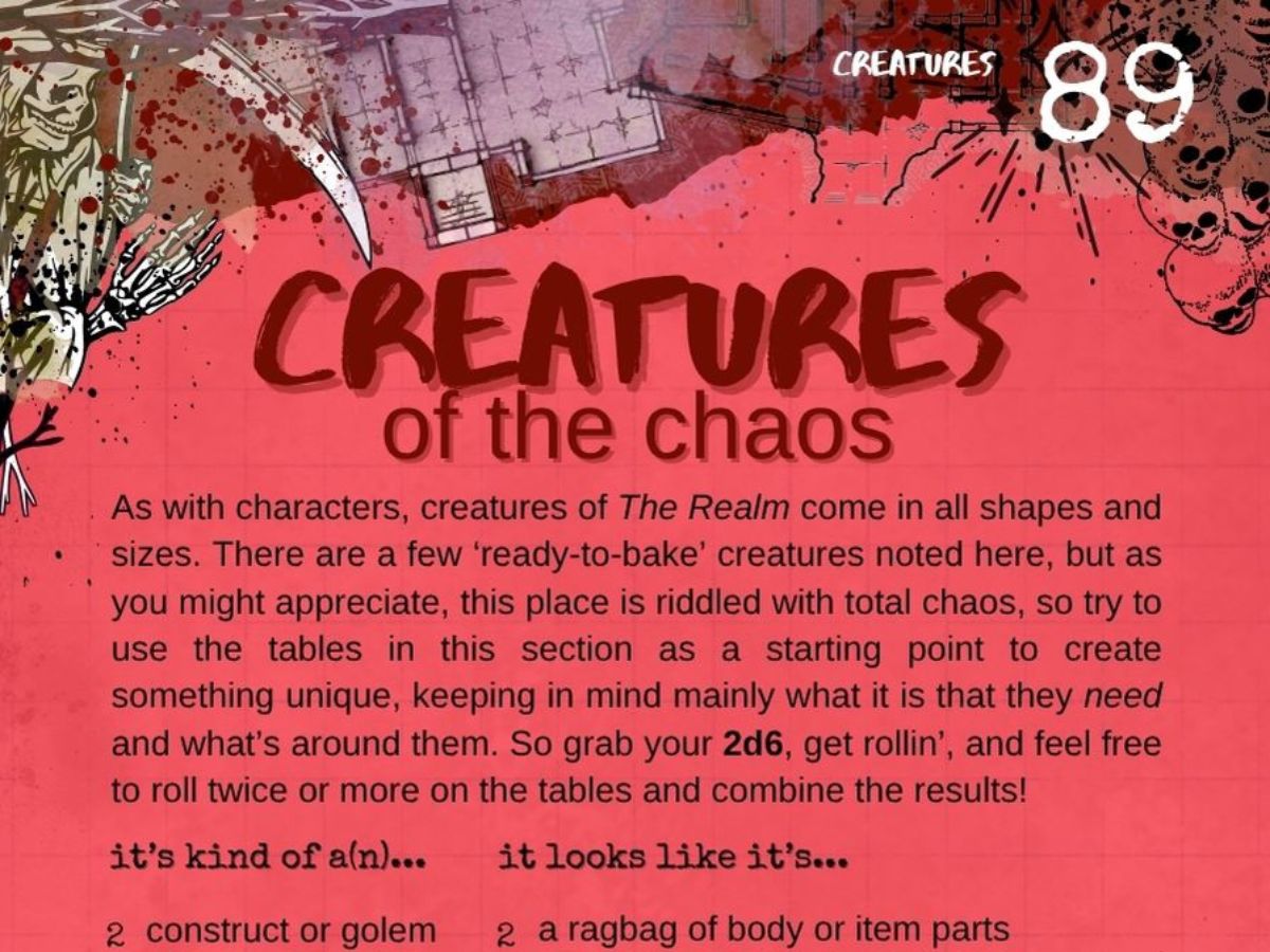 Screenshot 5 for The Chaos Card Deck TTRPG