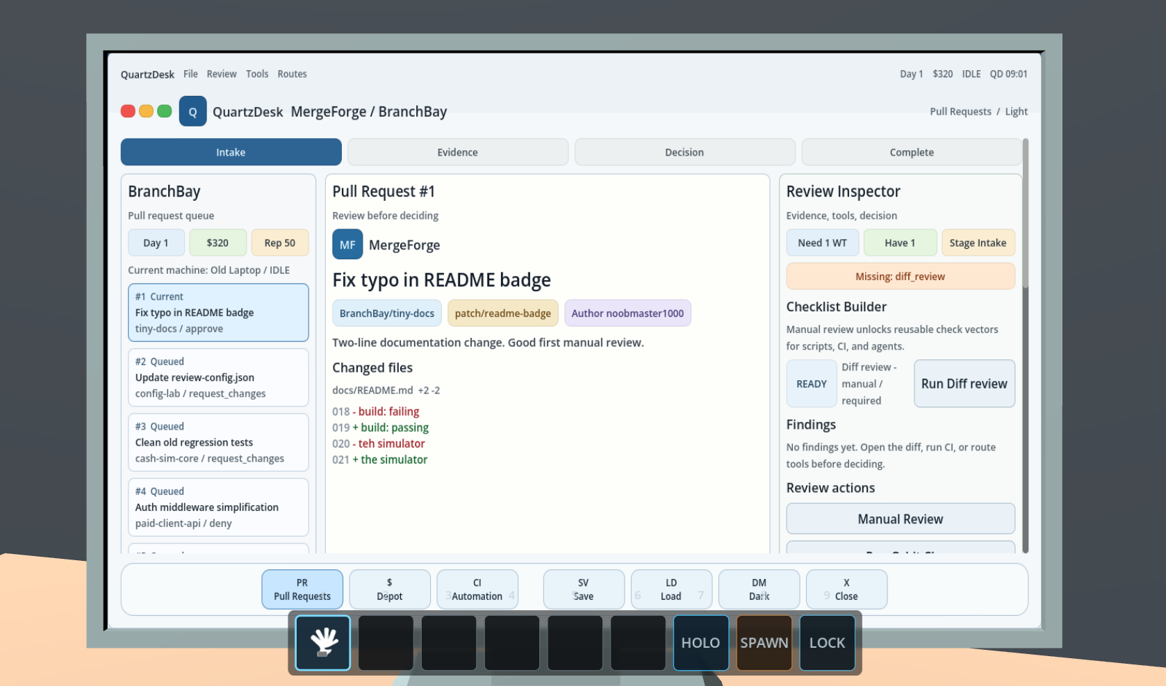 First Devlog: Review, Cash Out, Upgrade, Automate - Code Review ...