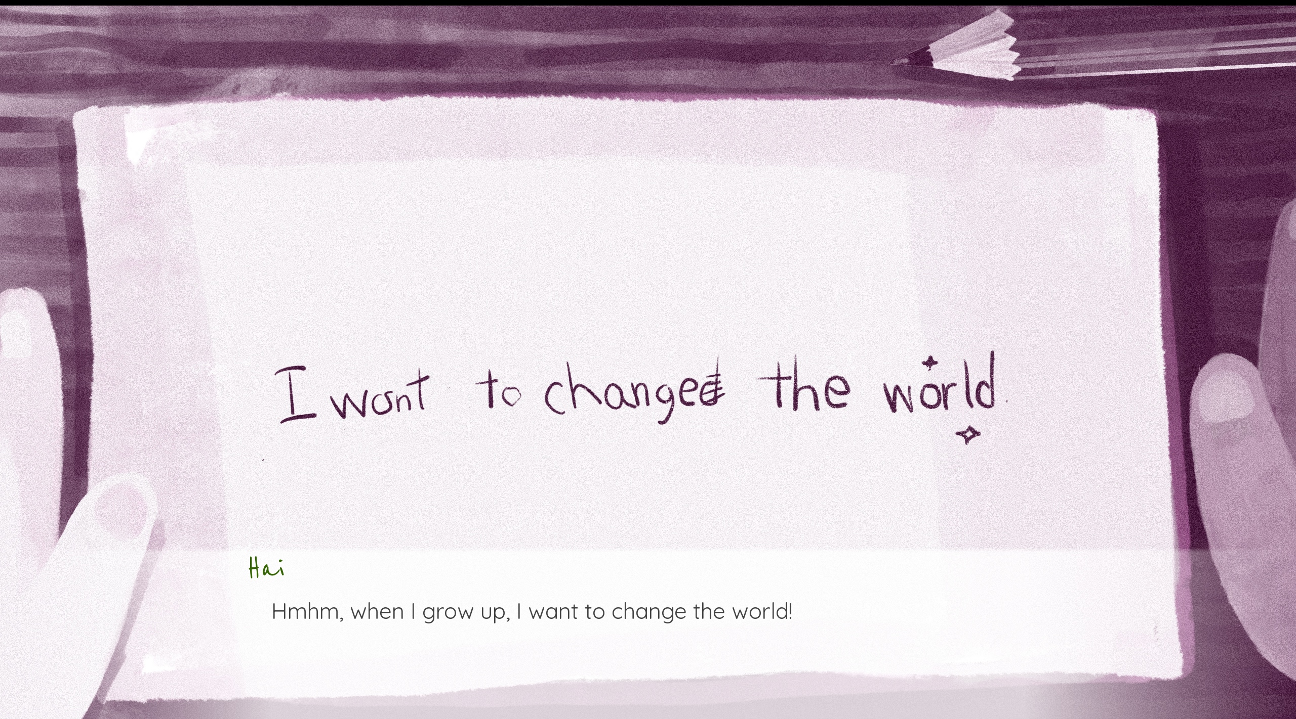 Screenshot 3 for I wanted to change the world