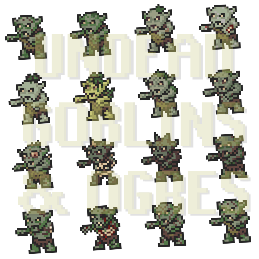 Undead Goblins & Ogres by Meganerd