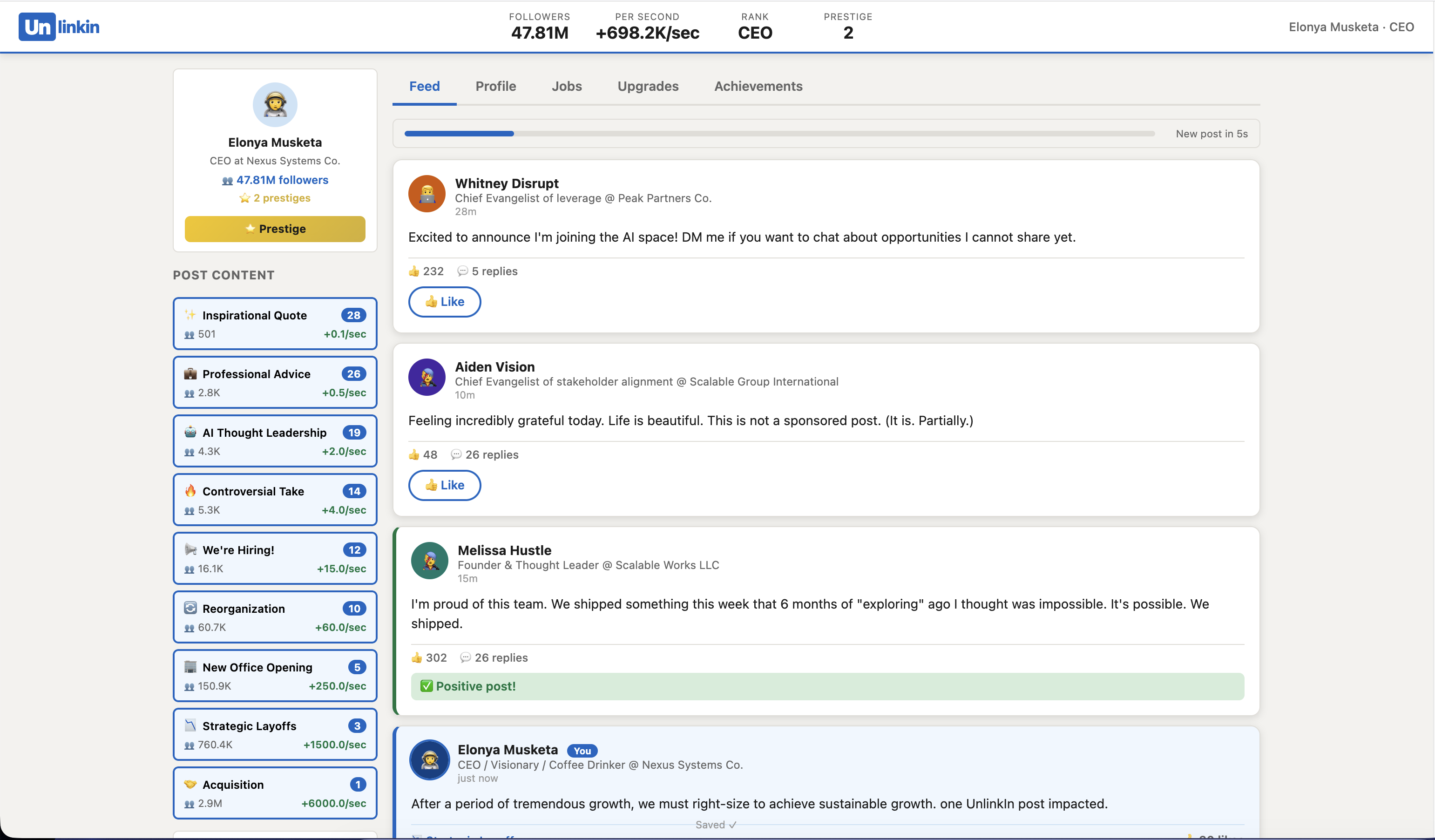 Screenshot 2 for UnlinkIn Lunatics