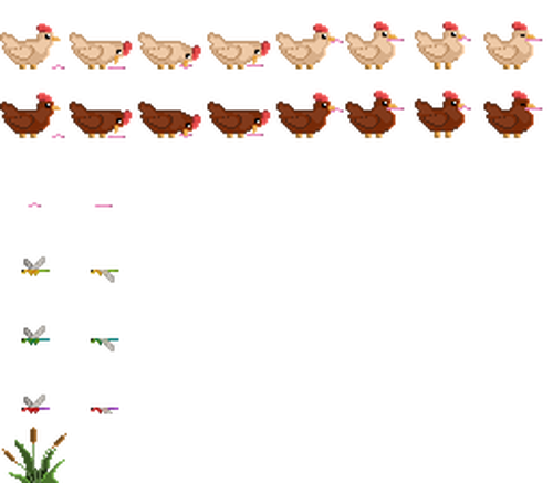 Introducing : Bug Animation PACK ! - Bugs - Animation Pixel 32x32 ...