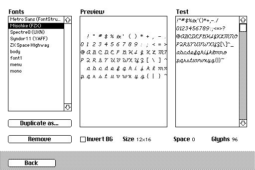 Screenshot 5 for Decker Font Importer