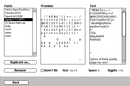 Screenshot 6 for Decker Font Importer