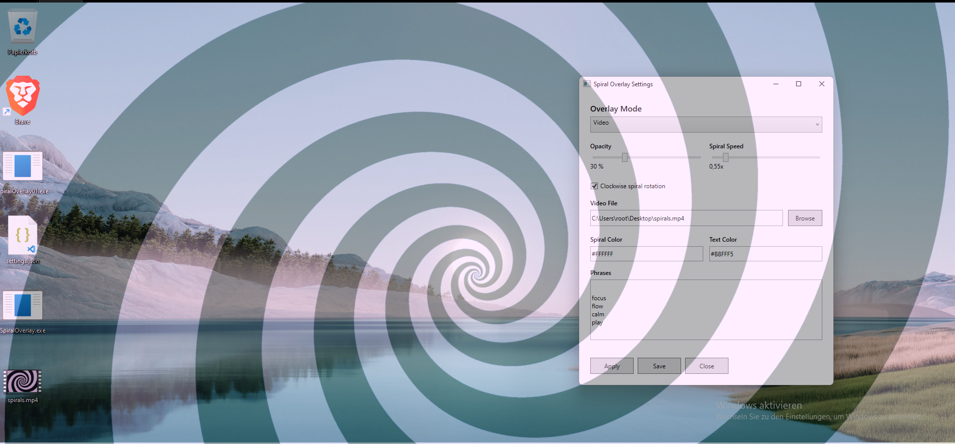 Screenshot 5 for HypnoOverlay