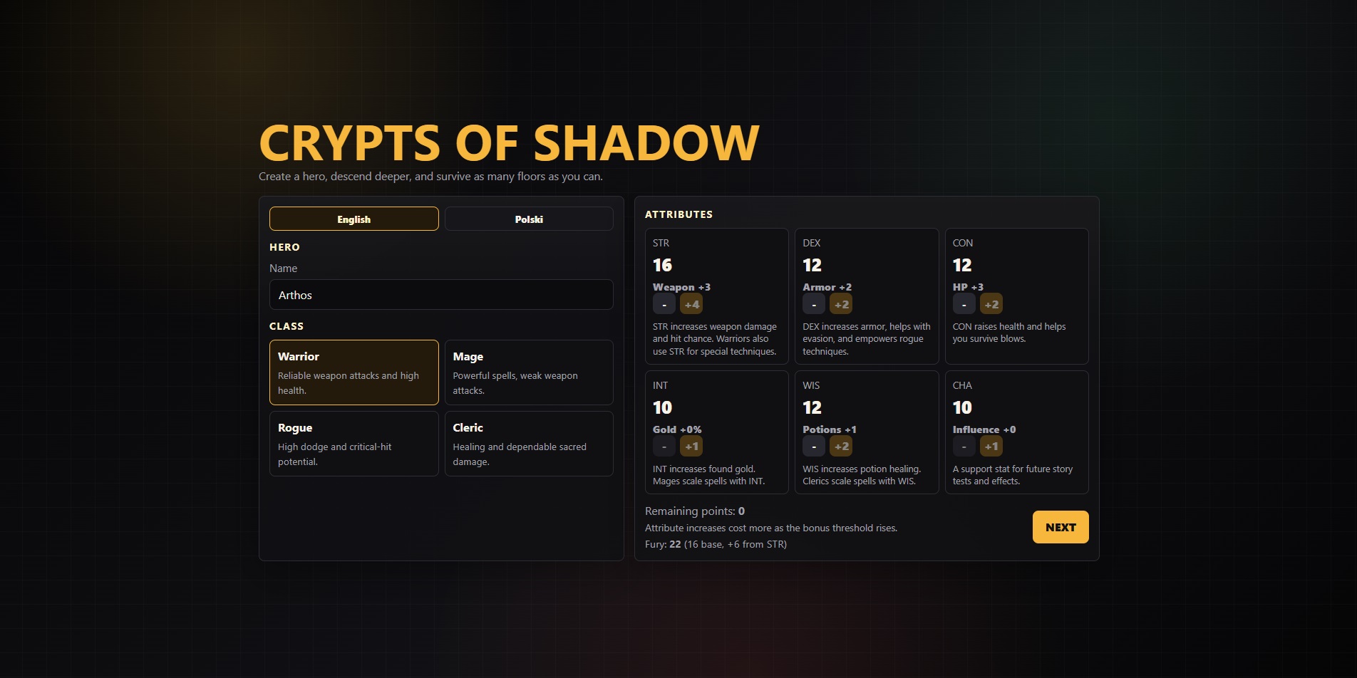 Screenshot 4 for Crypts of Shadow