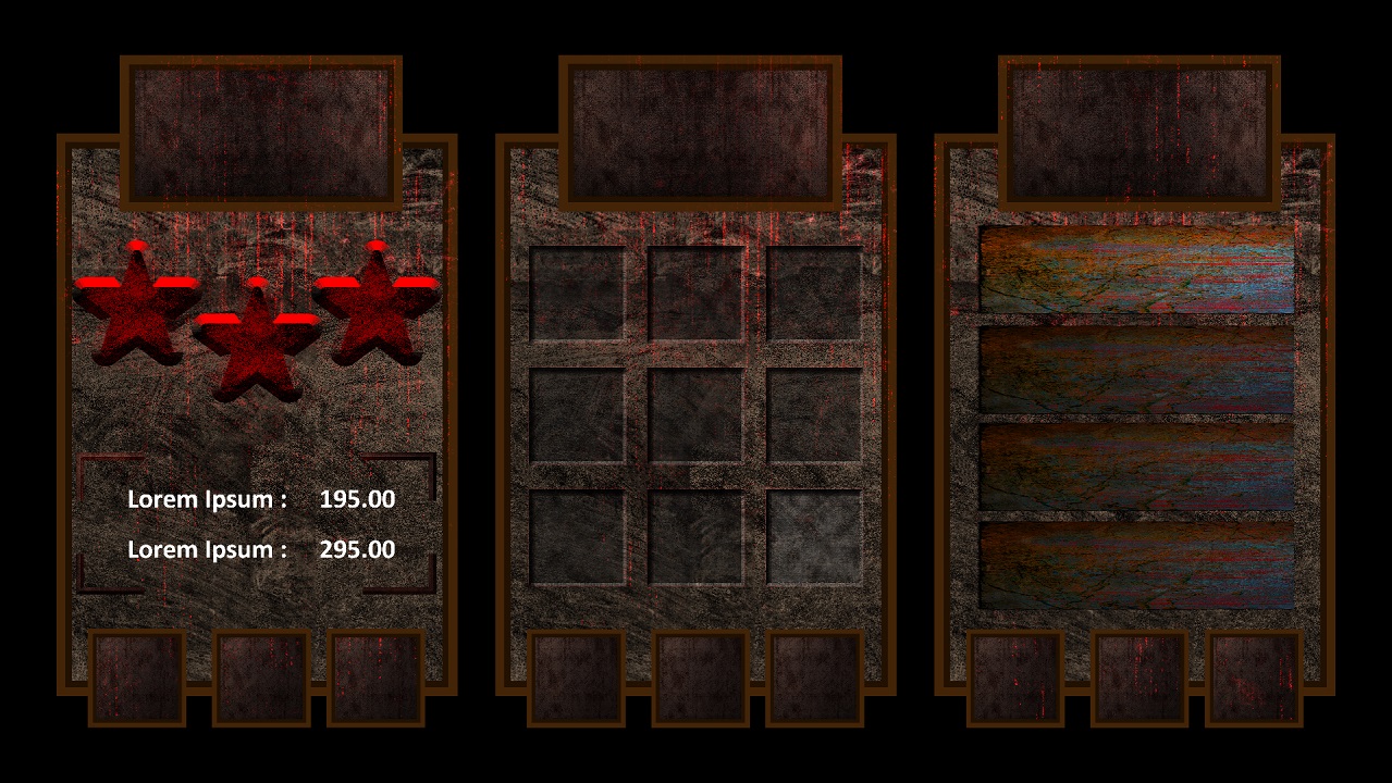 Horror Game UI Creator Kit by SunGraphica