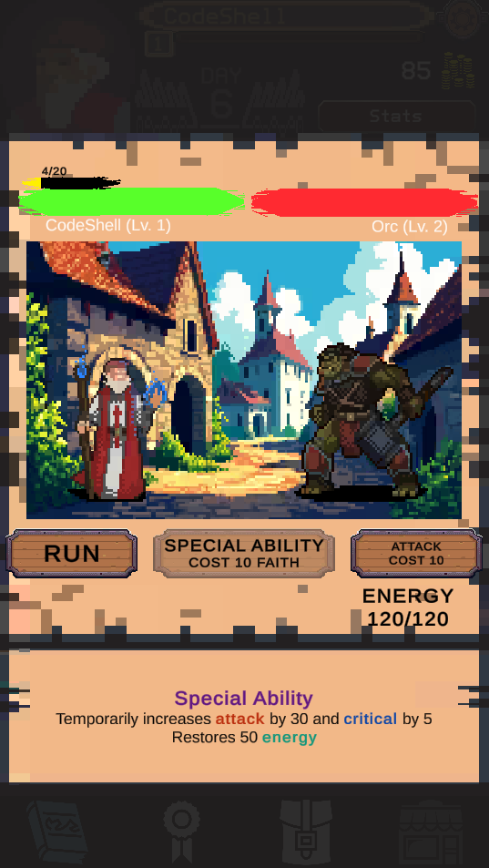 Screenshot 2 for The Wandering Crusader
