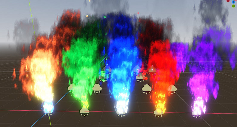 Godot Fire VFX by GameIdea Studio
