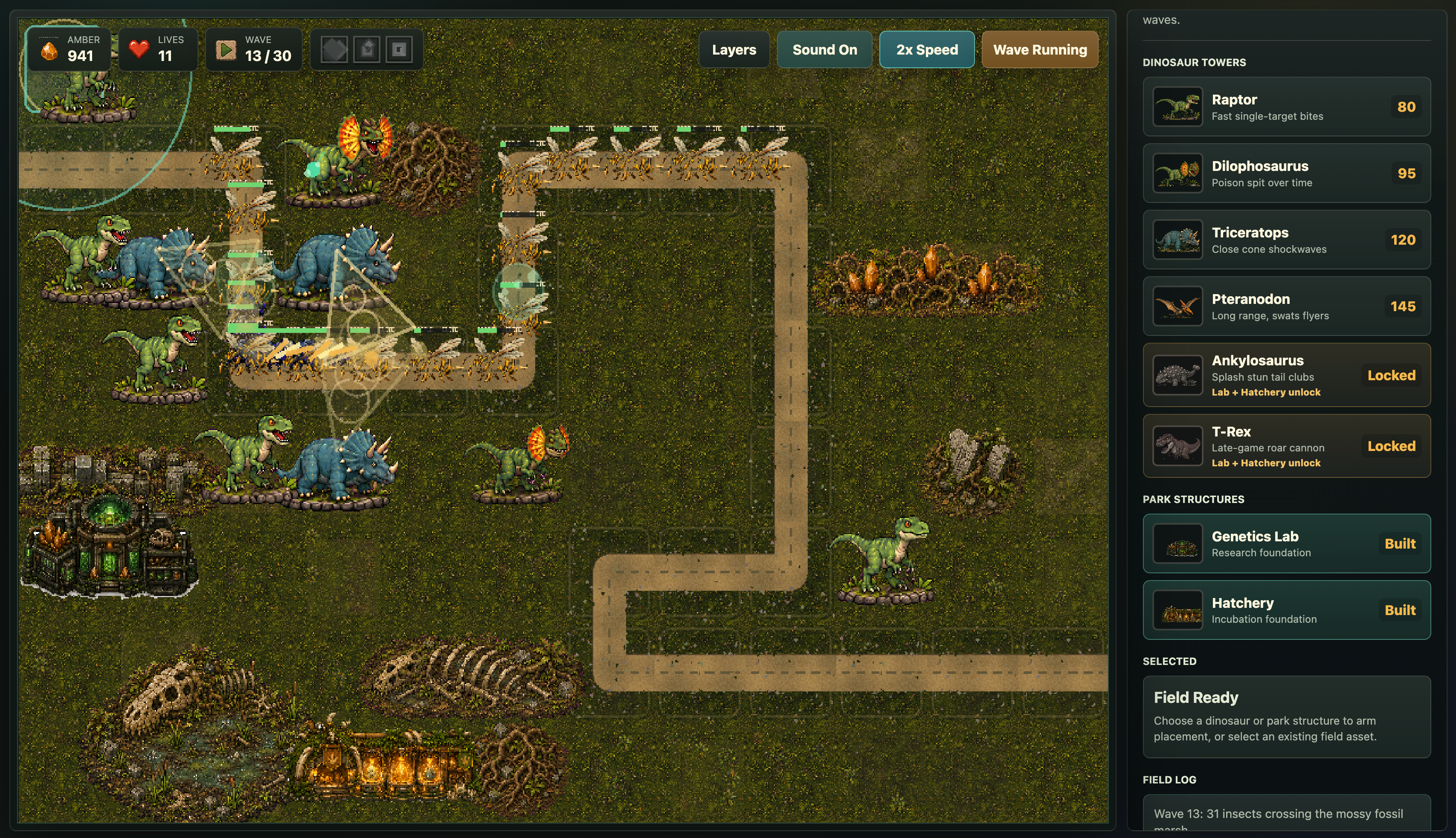Screenshot 4 for Dino Defense