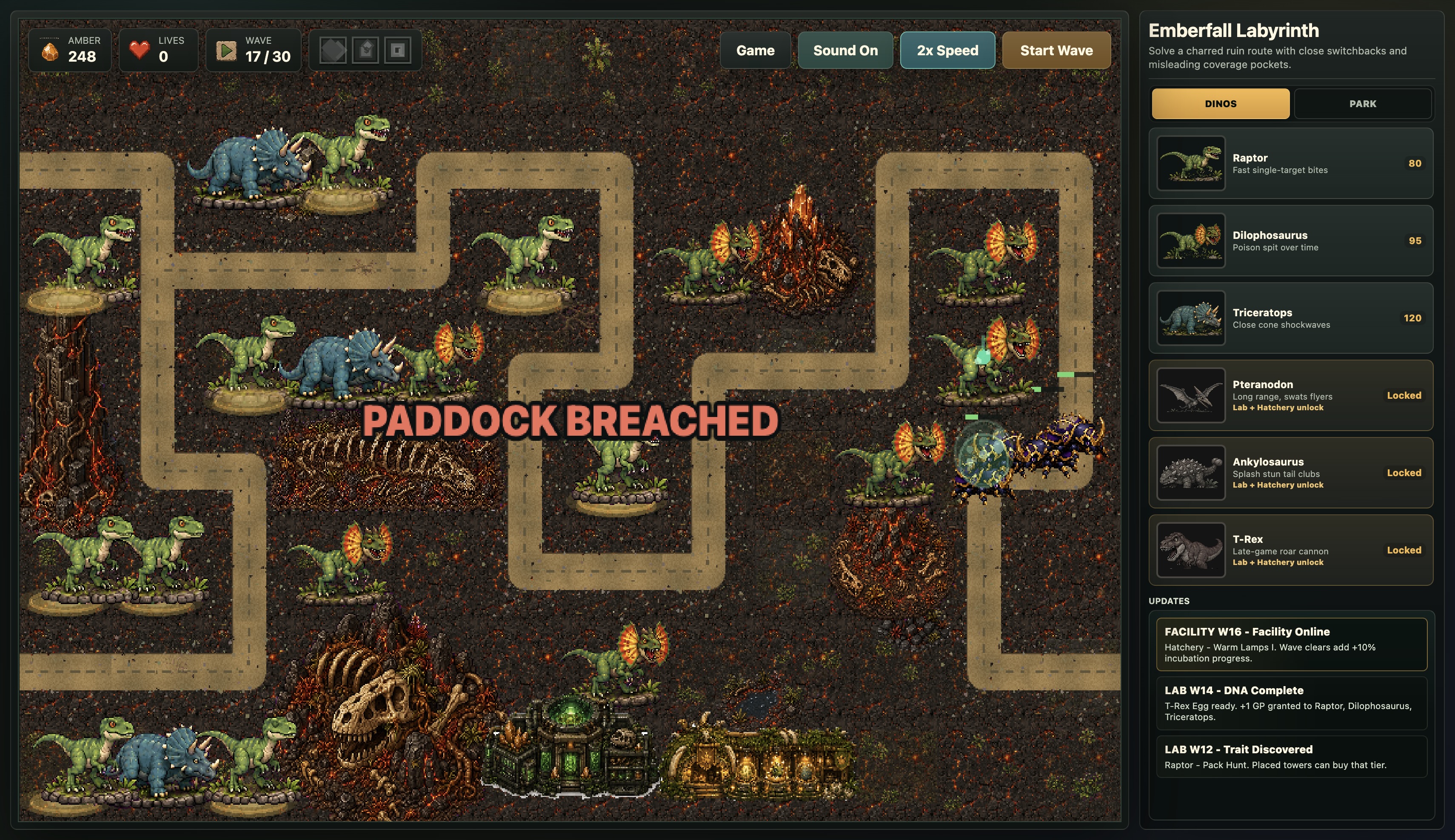 Screenshot 5 for Dino Defense