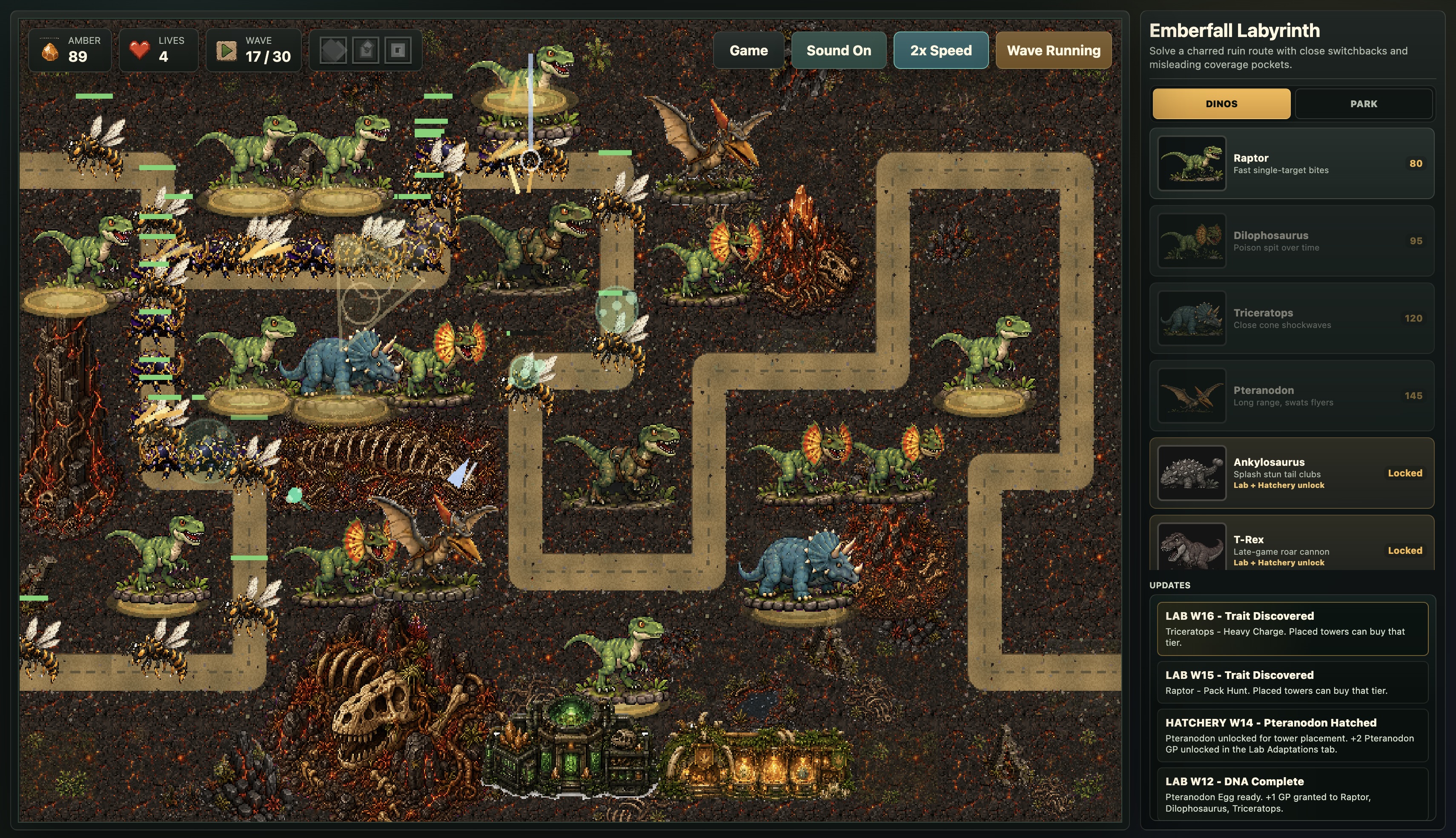 Screenshot 3 for Dino Defense
