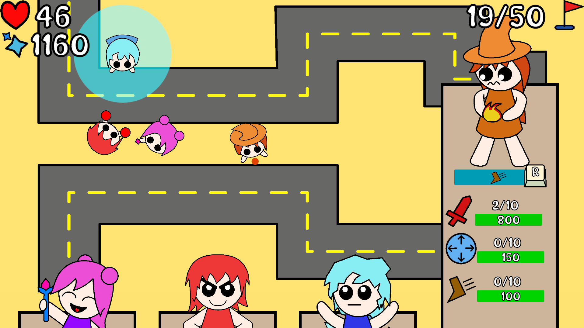 Screenshot 3 for Mahou Defense