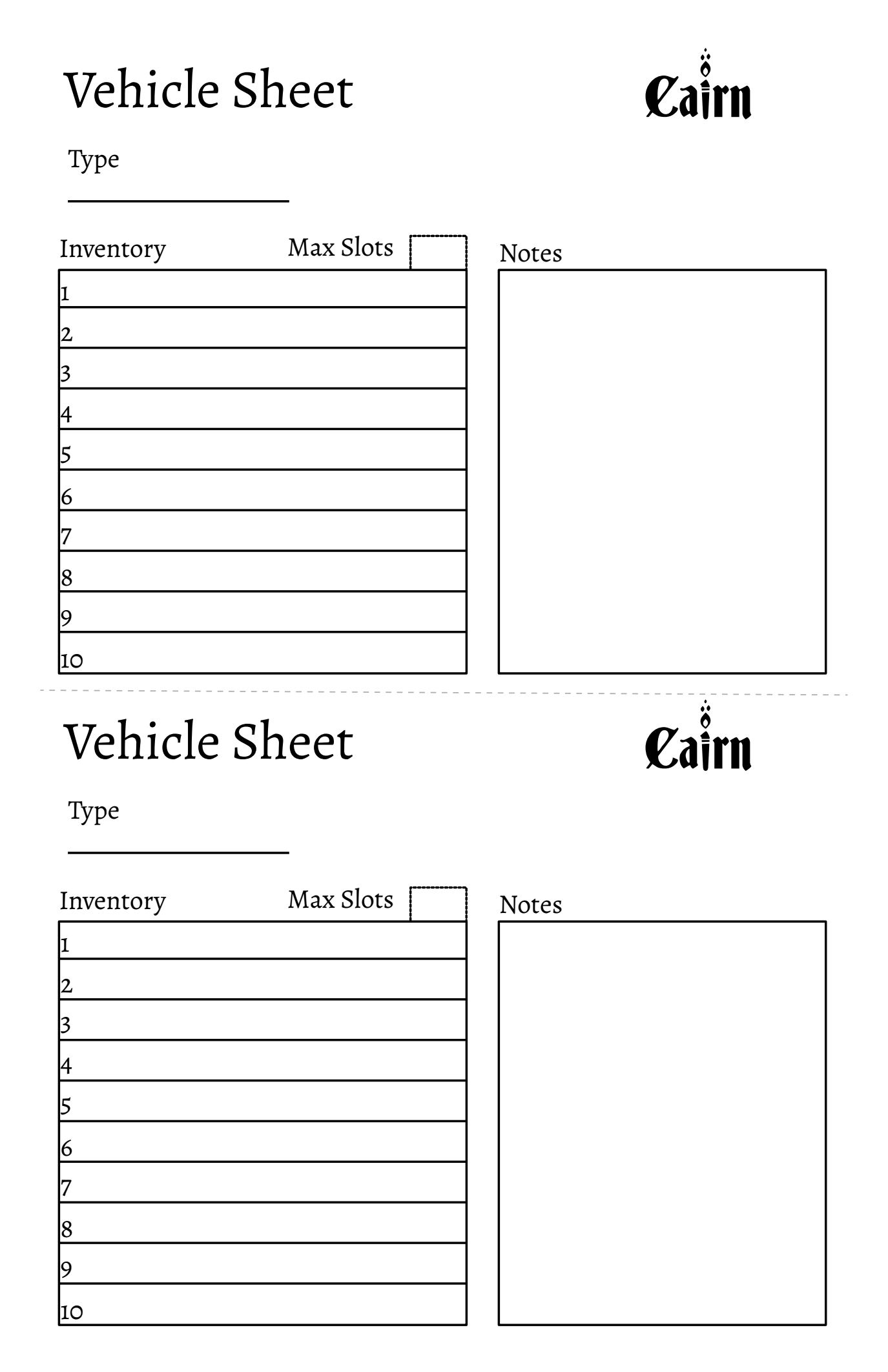 Screenshot 4 for Hirelings, Mounts, and Vehicles Sheets