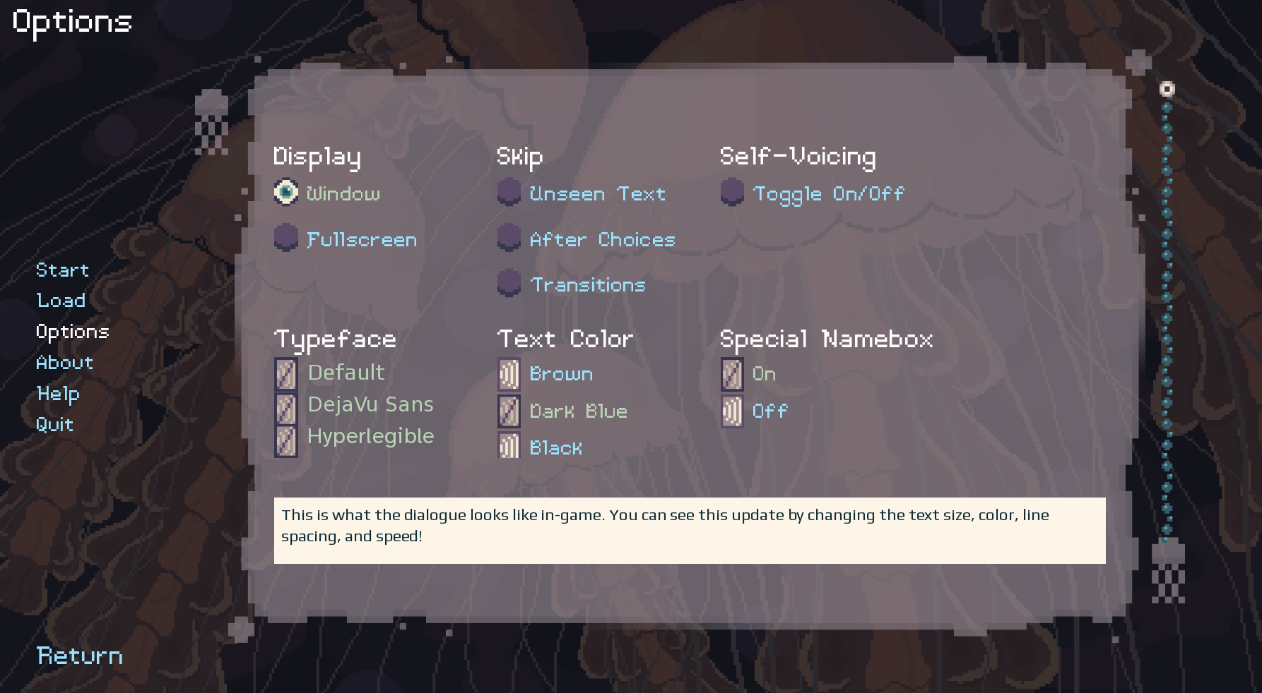 Screenshot 7 for Stygiomedusa: An Eldritch Horror Dating Sim [Demo]