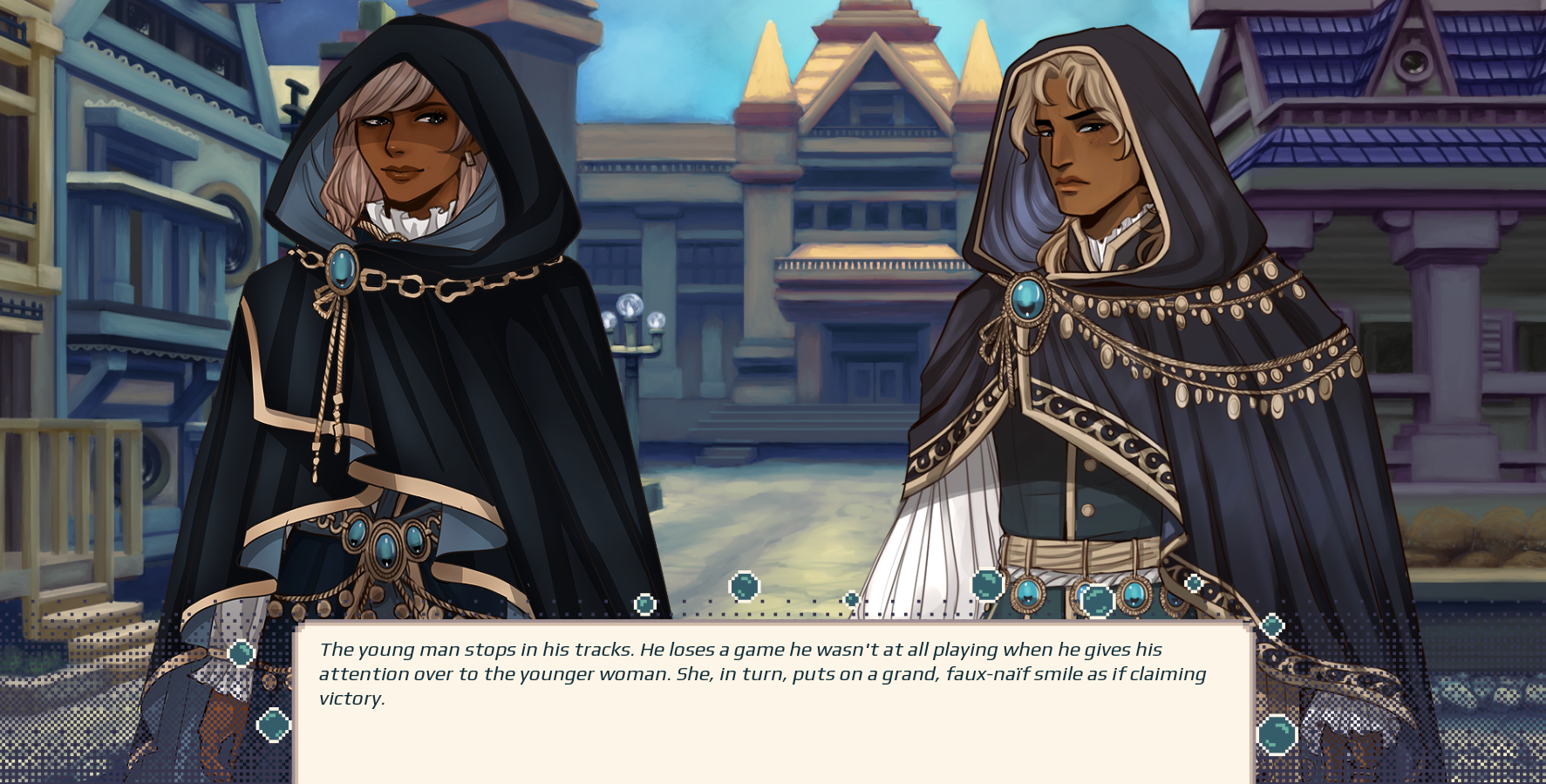 Screenshot 3 for Stygiomedusa: An Eldritch Horror Dating Sim [Demo]