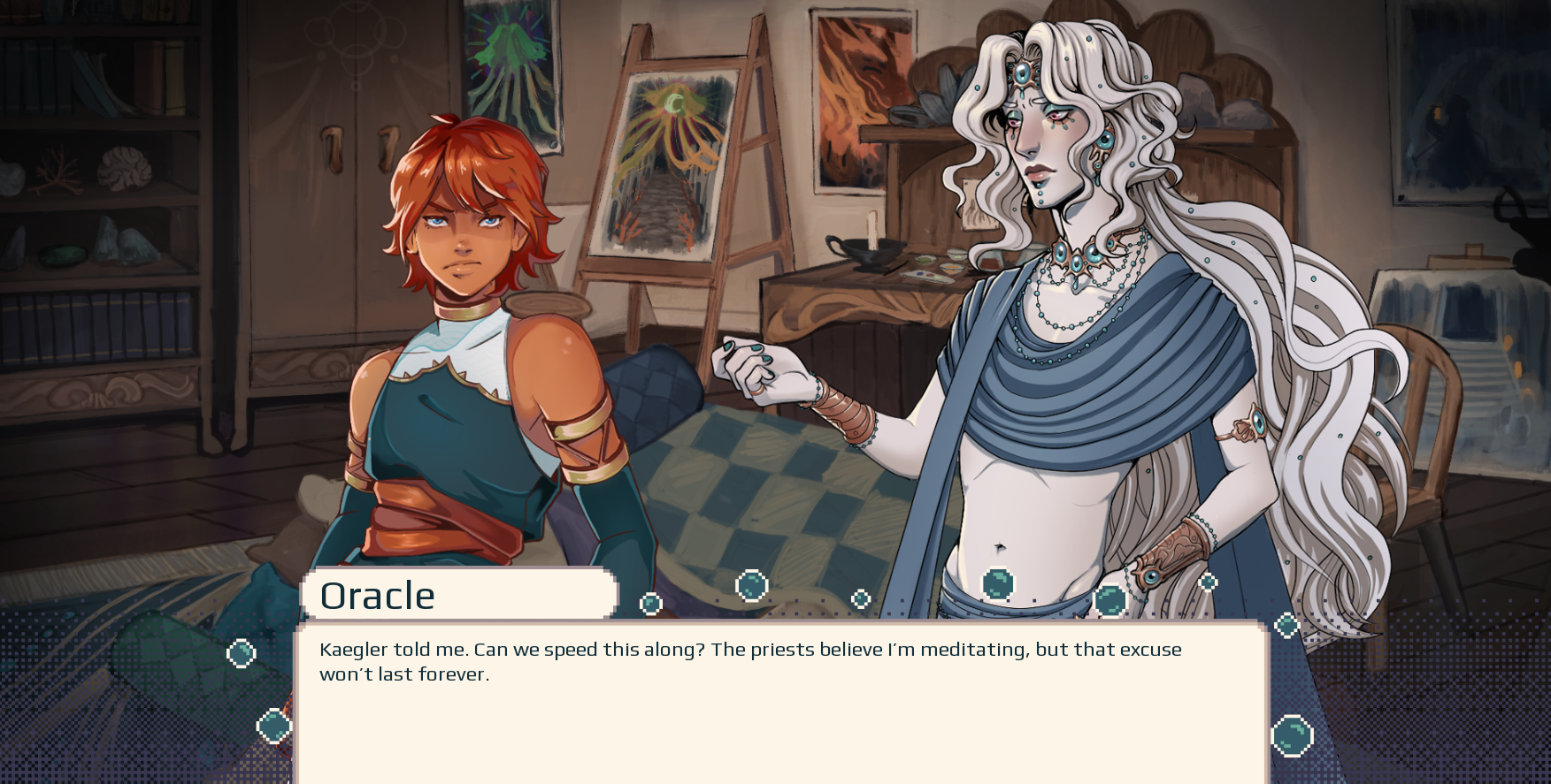 Screenshot 4 for Stygiomedusa: An Eldritch Horror Dating Sim [Demo]