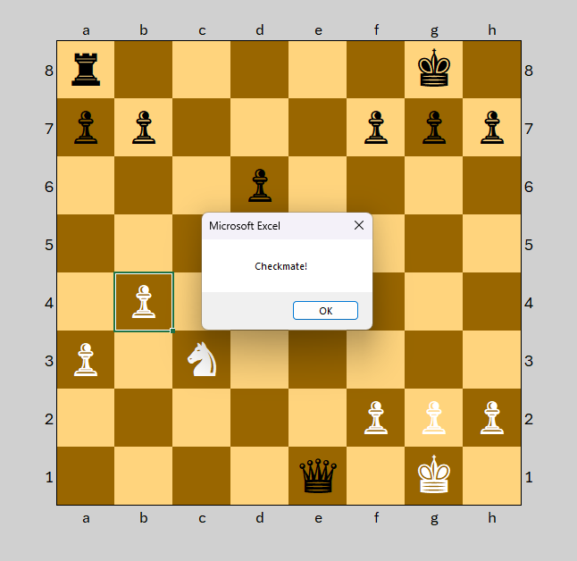 Screenshot 4 for Can You Beat Excel at Chess?