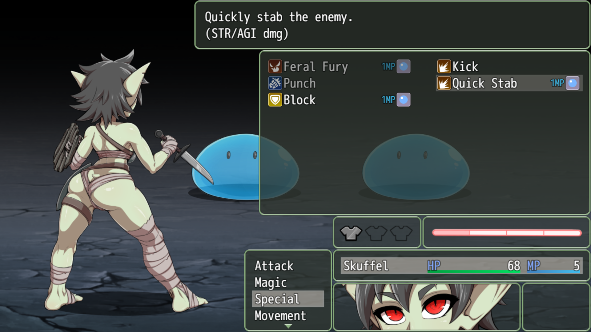 Screenshot 2 for Goblin Girl Dungeon (Demo Ver.)
