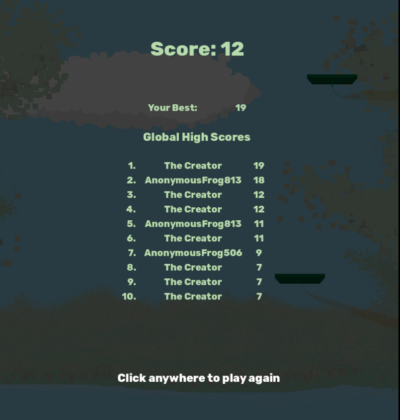 Screenshot 2 for Hop Frog