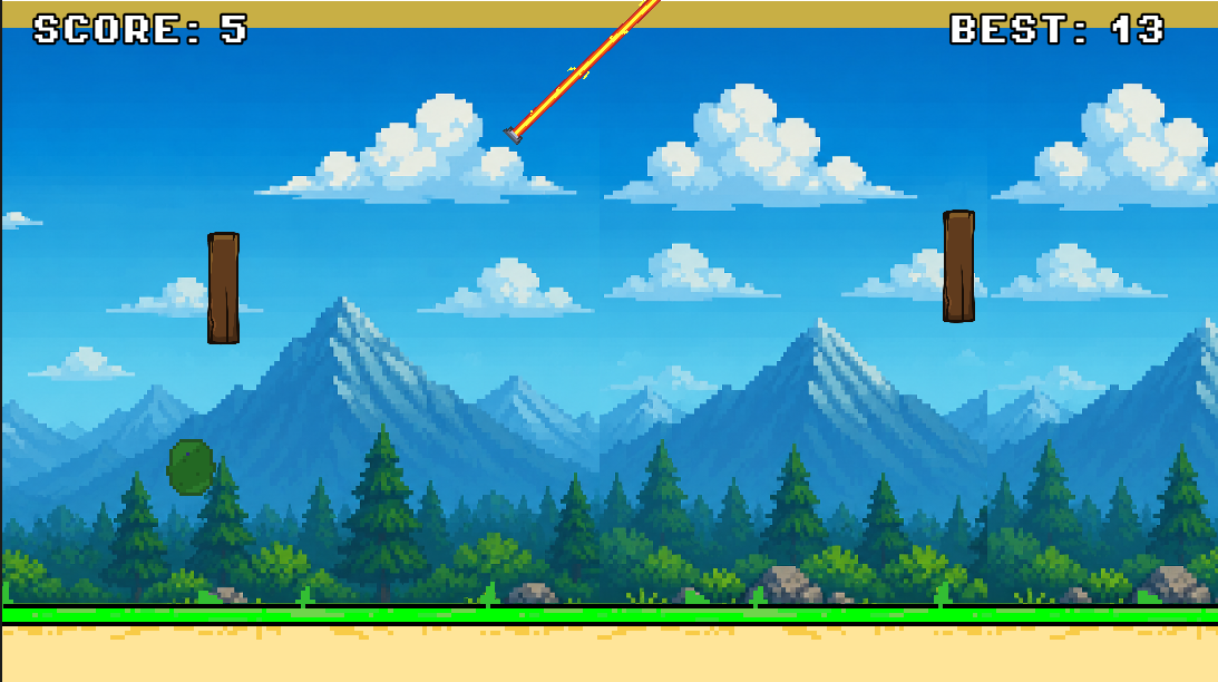 2. Slime Jet Game - 20 game dev challenge by Sonkusare Game Studio