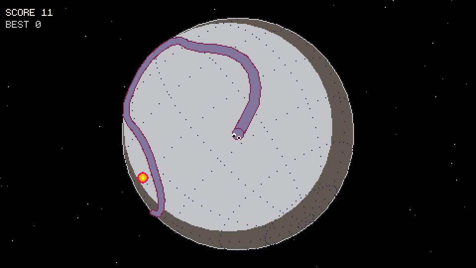 Screenshot 2 for Snake but on a ball