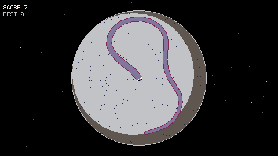 Screenshot 4 for Snake but on a ball
