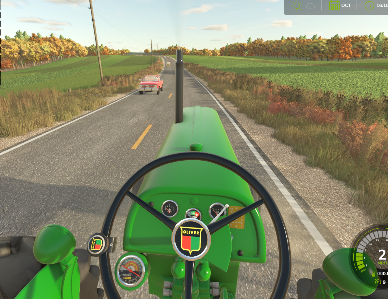 Screenshot 9 for FS25 Oliver Super 88 Row-Crop Tractor