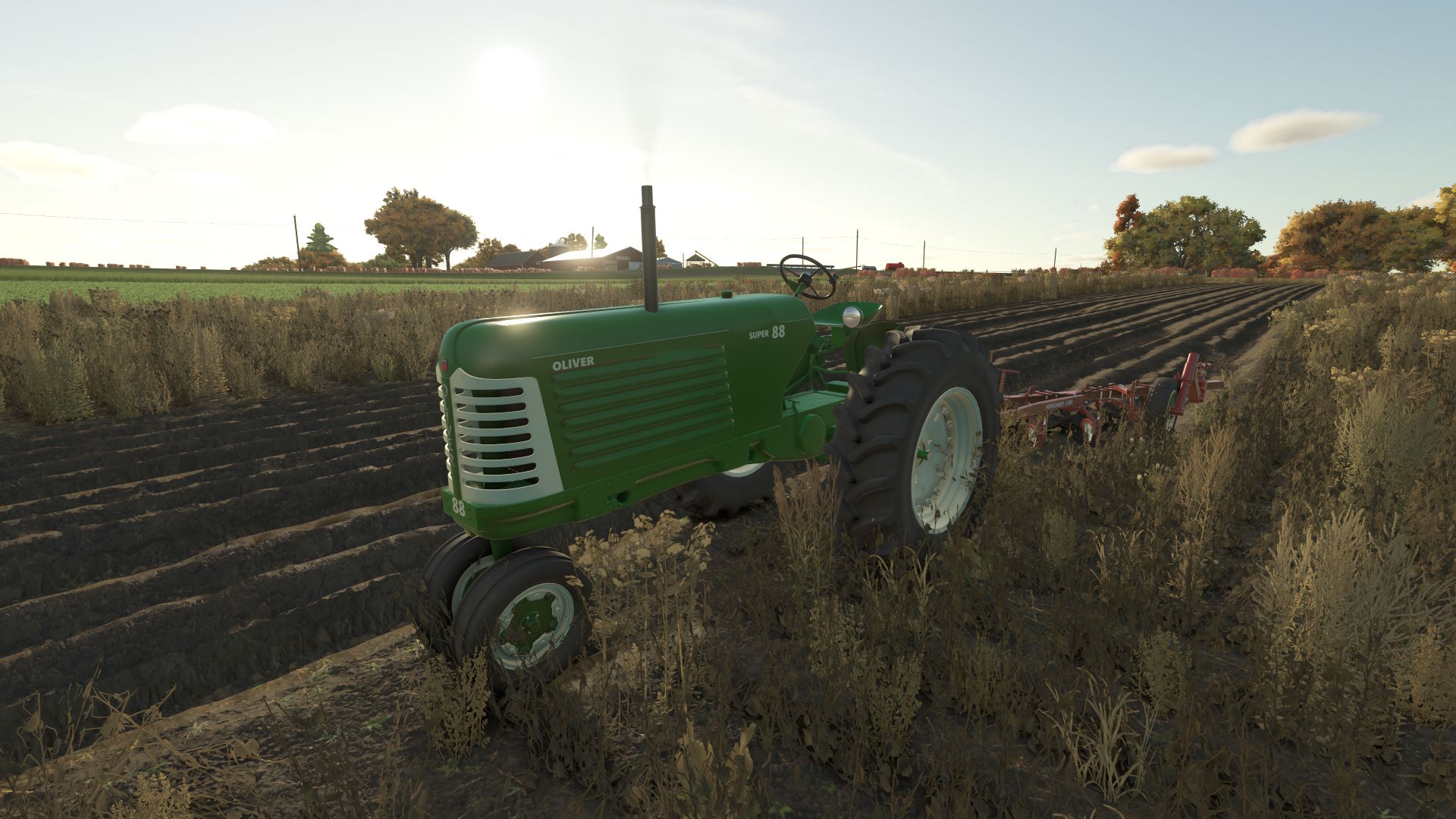 Screenshot 8 for FS25 Oliver Super 88 Row-Crop Tractor