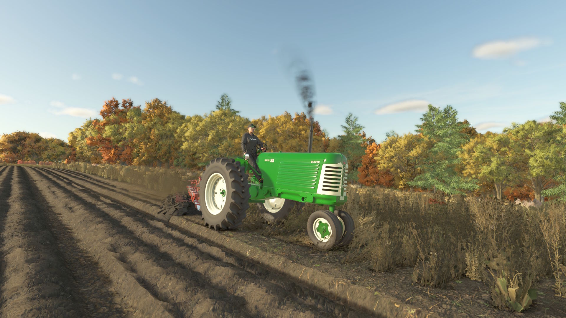 Screenshot 4 for FS25 Oliver Super 88 Row-Crop Tractor