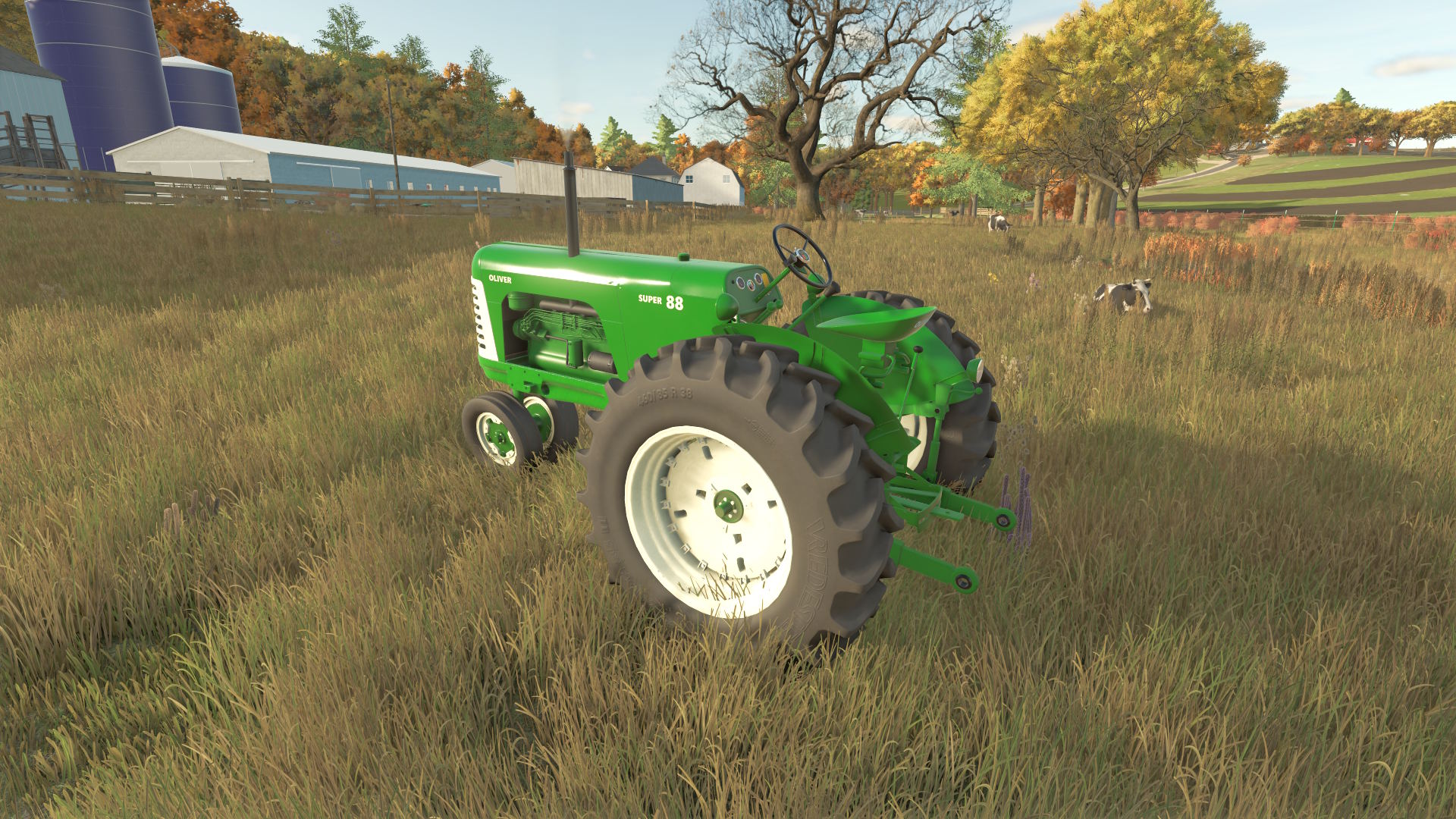 Screenshot 5 for FS25 Oliver Super 88 Row-Crop Tractor