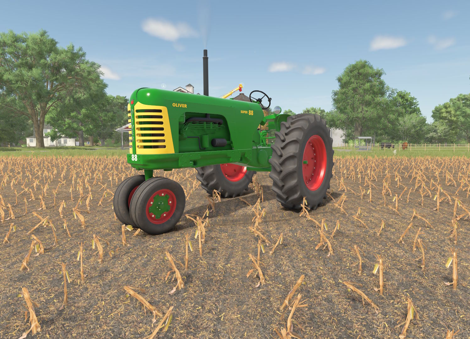 Screenshot 2 for FS25 Oliver Super 88 Row-Crop Tractor