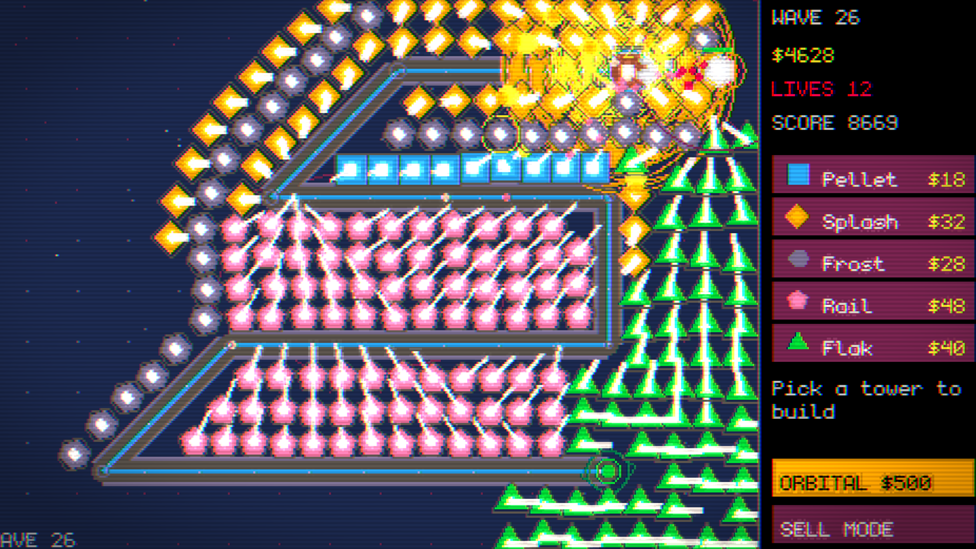 Screenshot 3 for Usagi Geo Tower Defense